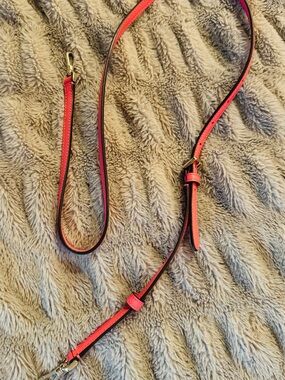 Kate Spade Pink Adjustable Leather Crossbody Strap